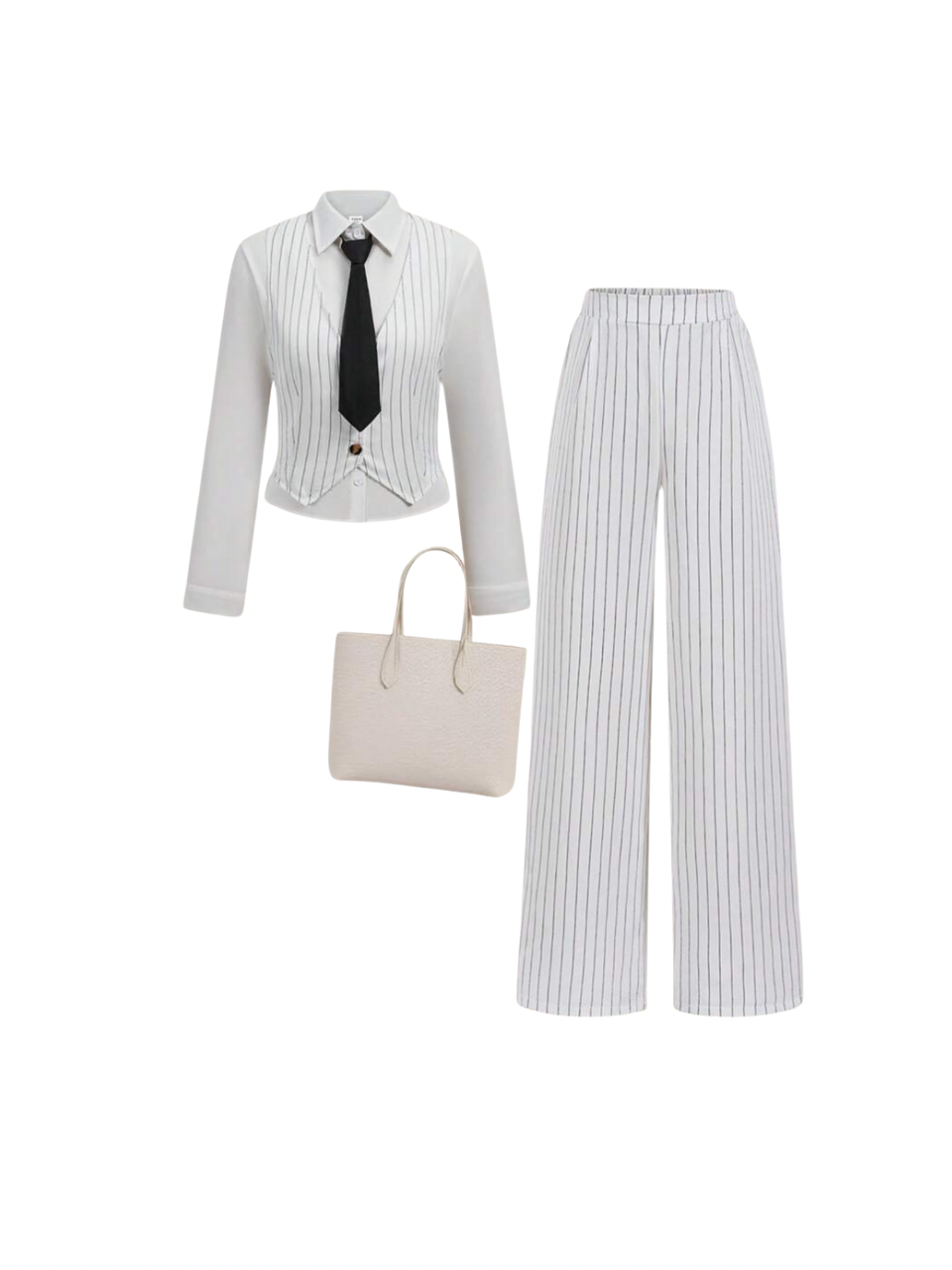 Preppy Style Outfit Set