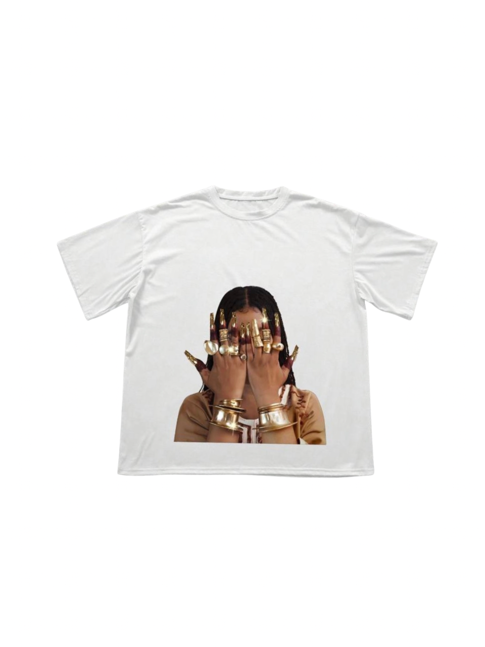 Graphic White T