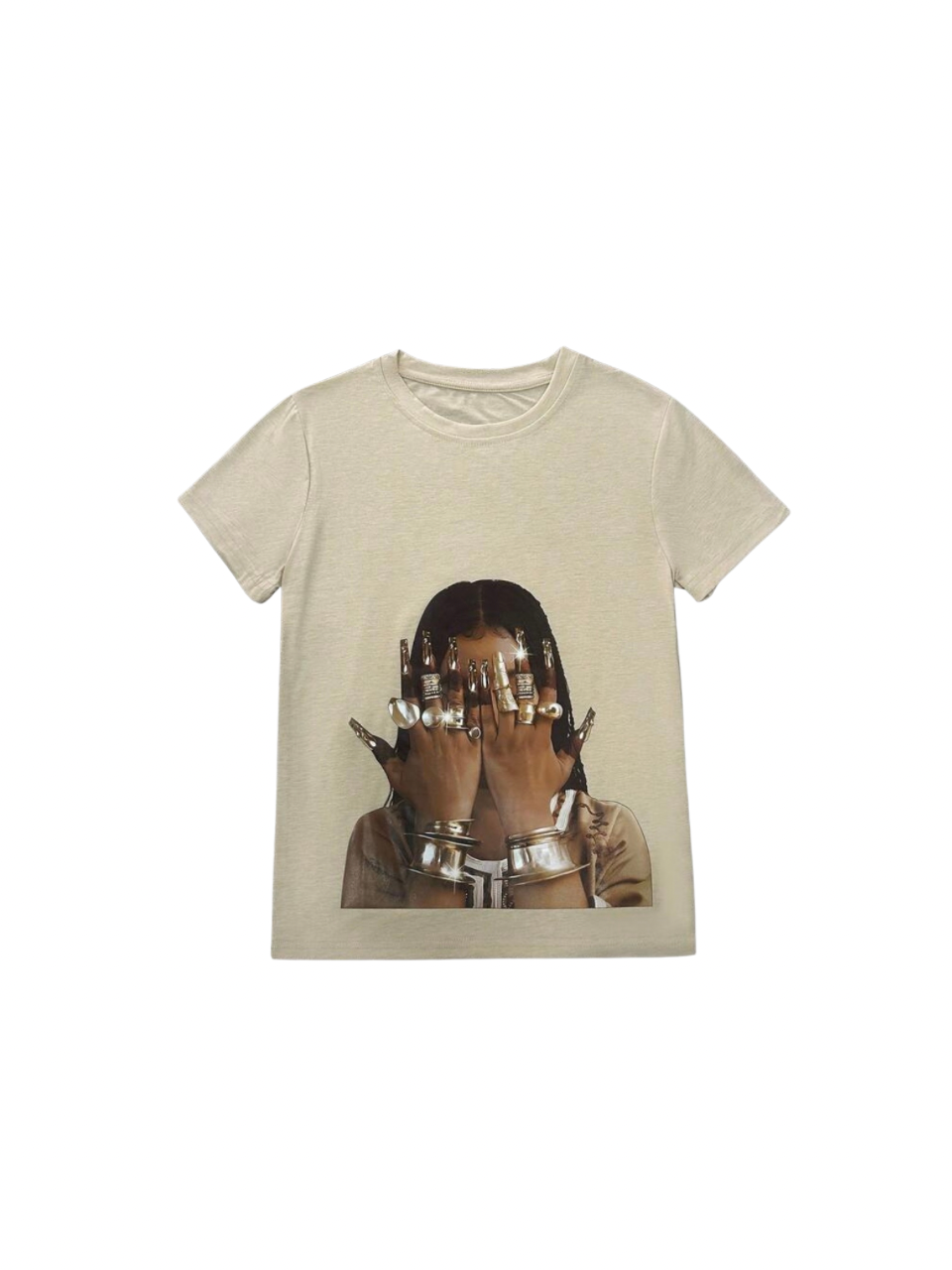 Graphic White T