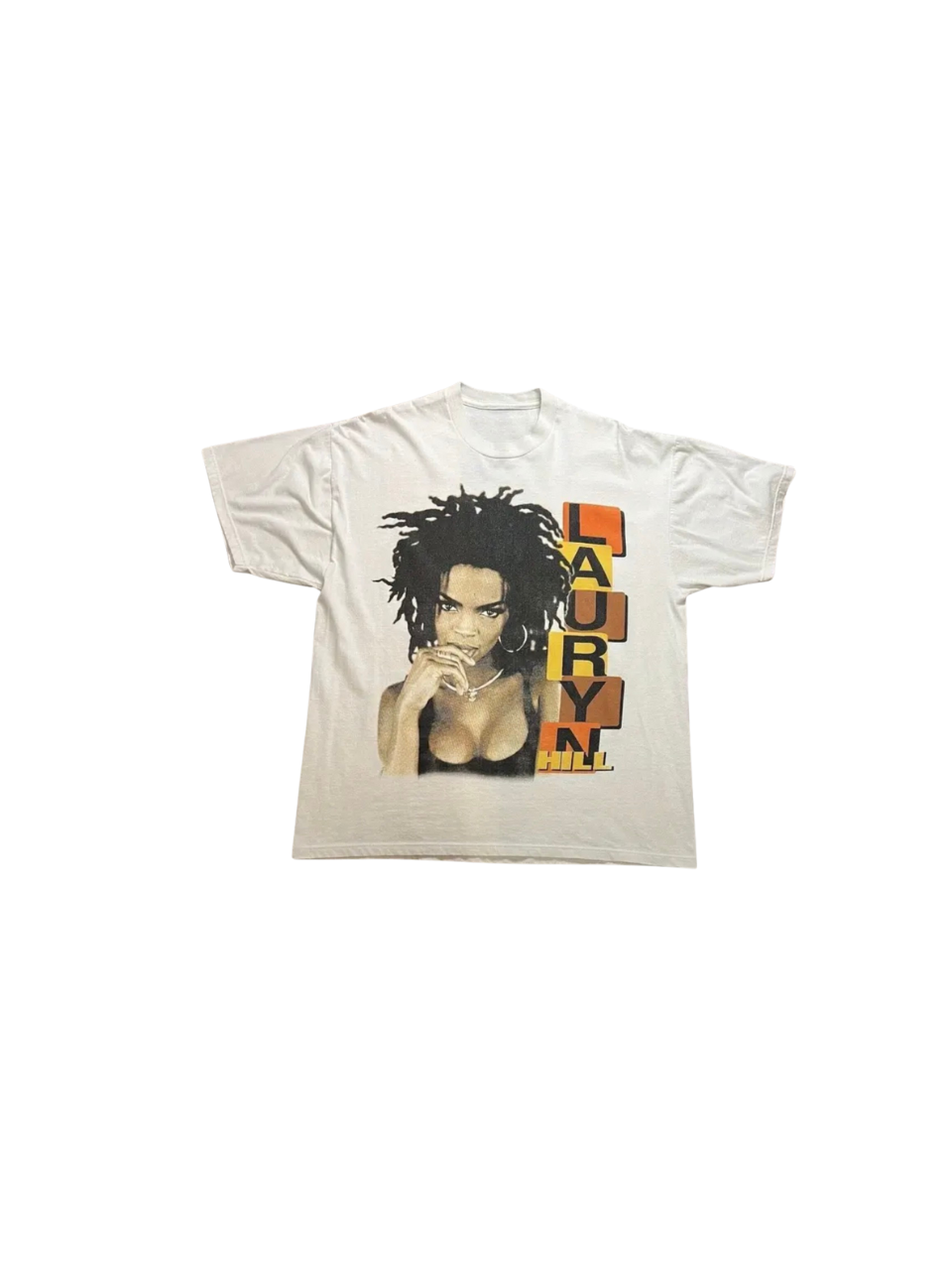 Graphic White Lauryn Hill