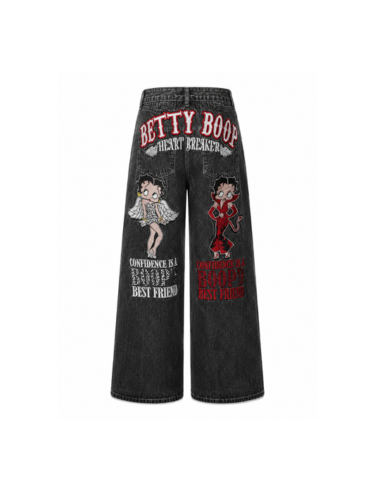 Graphic Betty Boop Jeans